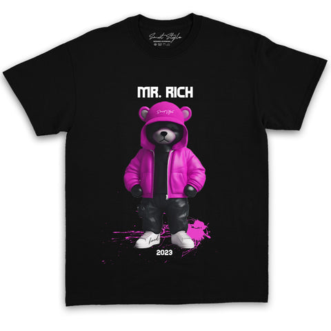 Tricou UNISEX Mr. Rich Black