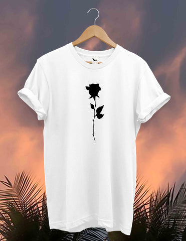 Tricou ROSE White