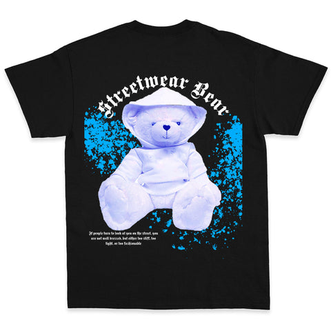 Tricou UNISEX STREETWEAR BEAR Black