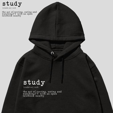 Hanorac UNISEX STUDY Black