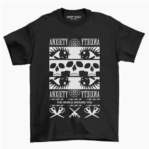 Tricou PREMIUM STR Anxiety Black