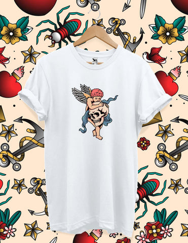 Tricou UNISEX CUPID White